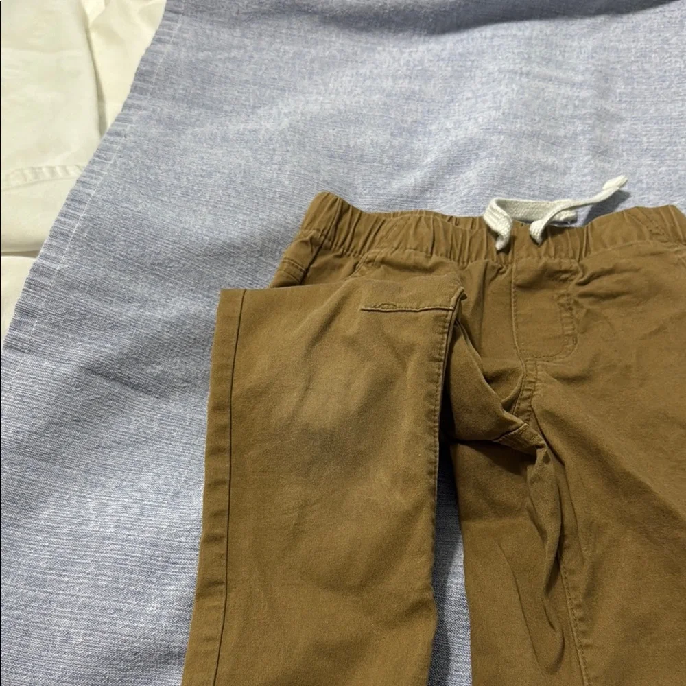 Cat & Jack Tan Jogger Pants - Picture 3 of 7